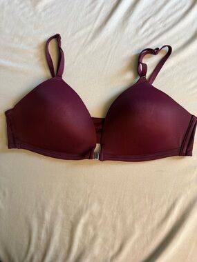 PINK Victoria's Secret Smooth Molded Bra - Wine